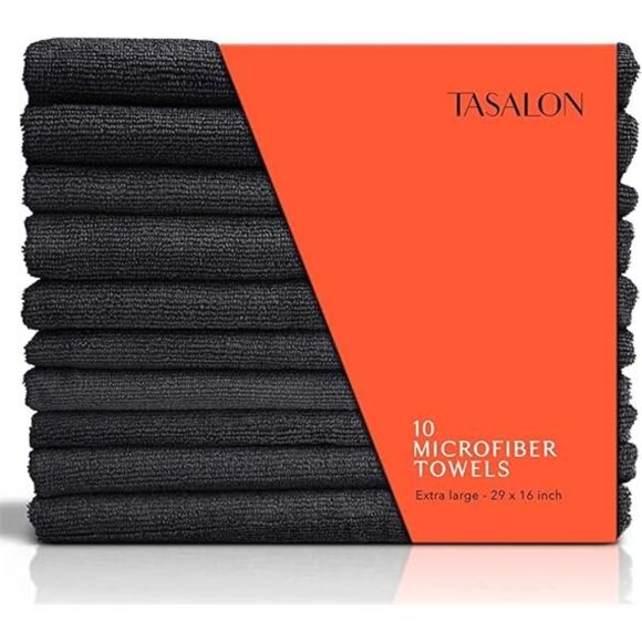 Microfiber Hair Towel for Salon - 10 Pack - 29 x 16 Inches, Quick Dry - Picture 7 of 7